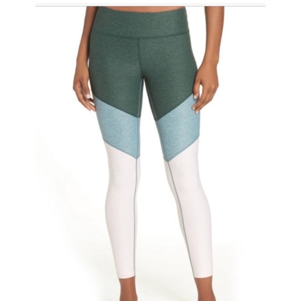 Outdoor Voices Spring Colorblock 7/8 Leggings Sz S